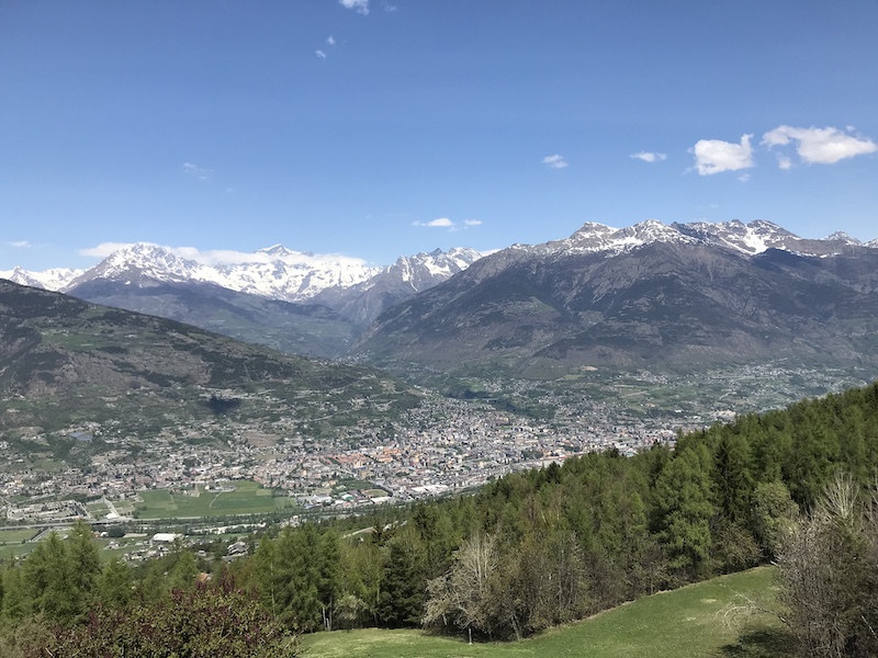 Aosta montagne VdA Clima Sara Favre