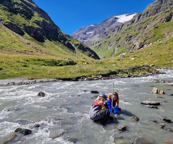 Foto di torrente valdostano