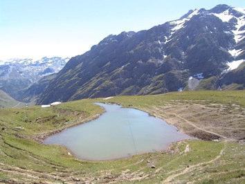 lago Alpe superiore Berio Blanc - La Thuile