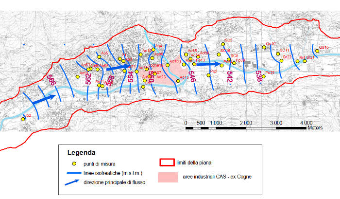 7 isofreatiche aosta