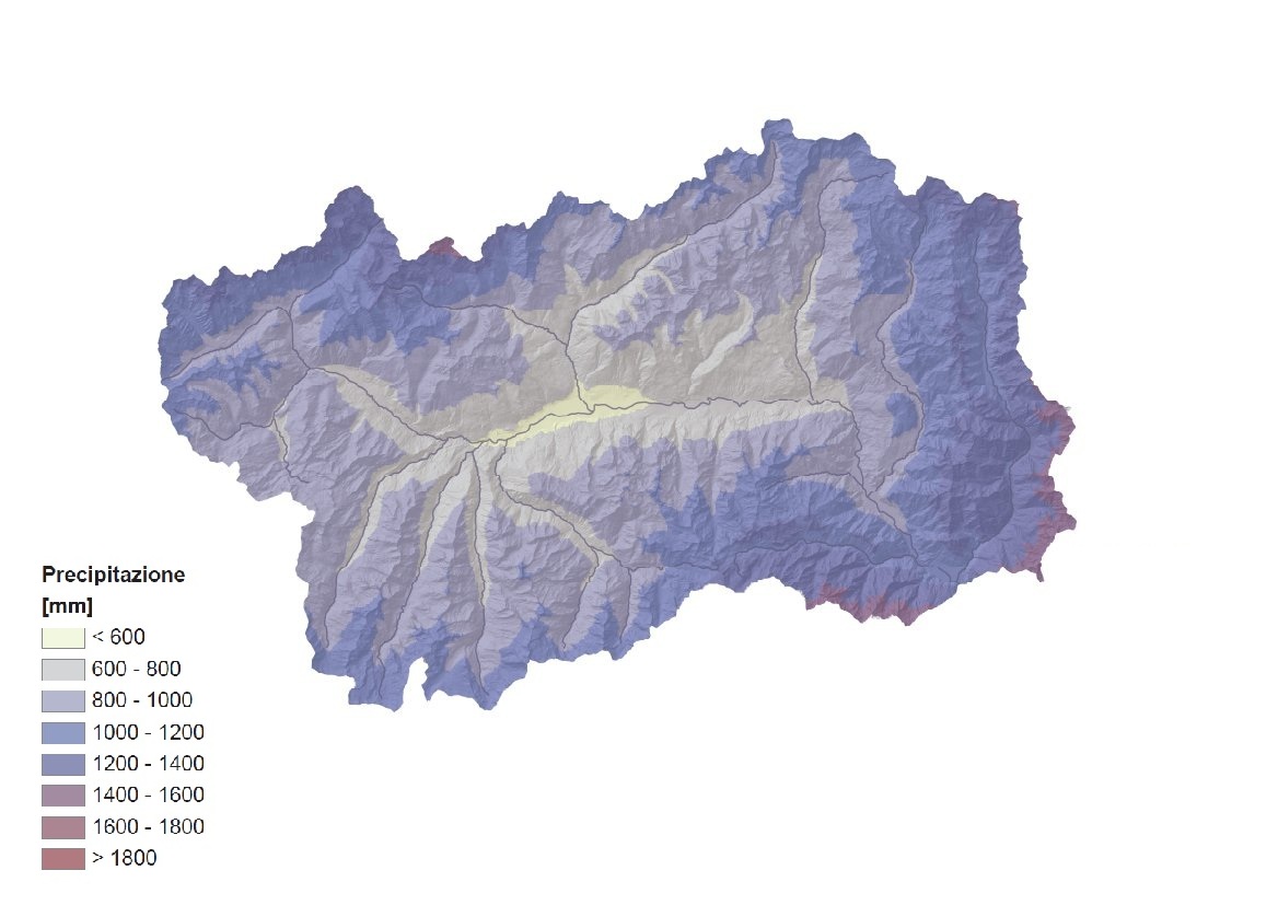 fig1 Precipitazione annuale 2011