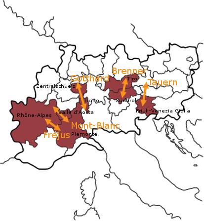 corridoi transfrontalieri