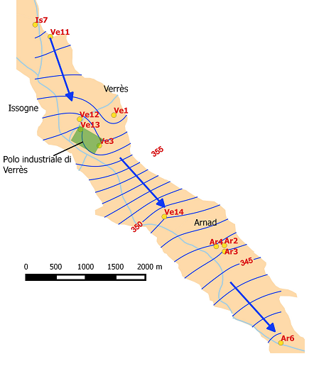 8 isofreatiche verres 1216
