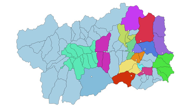 Impianti di depurazione 2 Depuratori e comuni serviti
