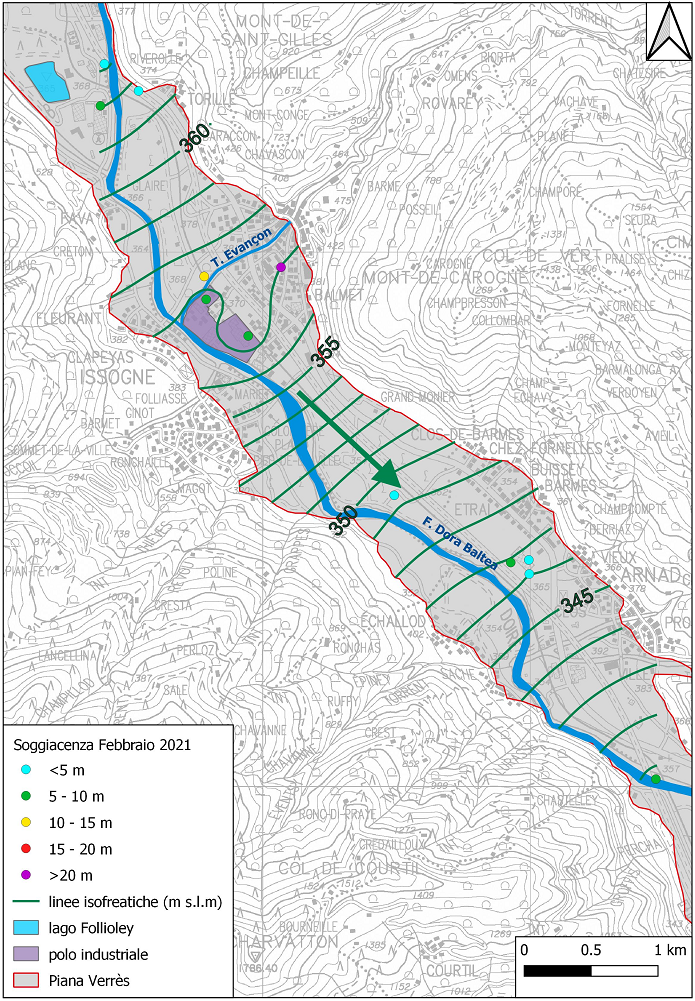 6 isofreatiche verres 0221
