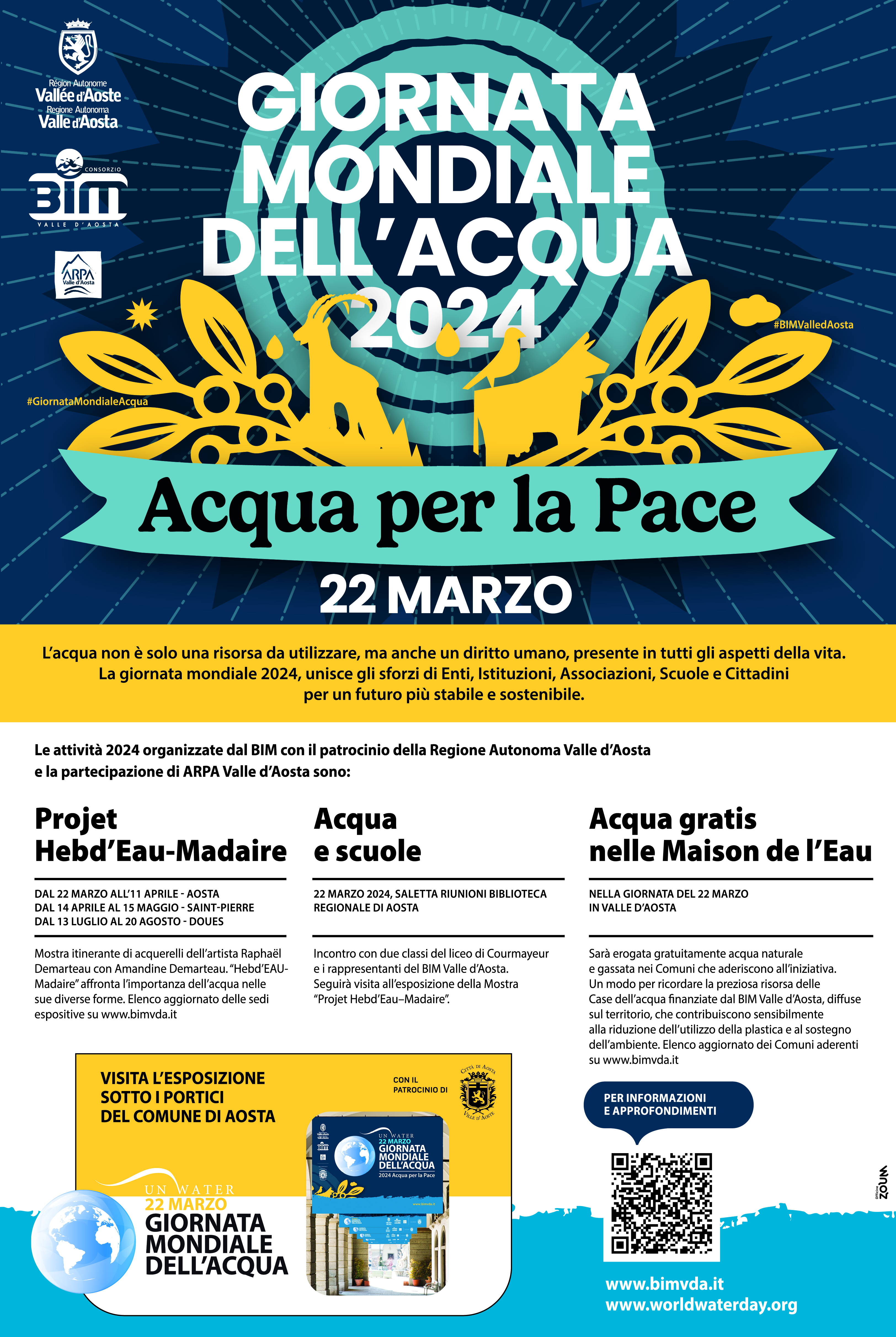 locandina Giornata mondiale acqua