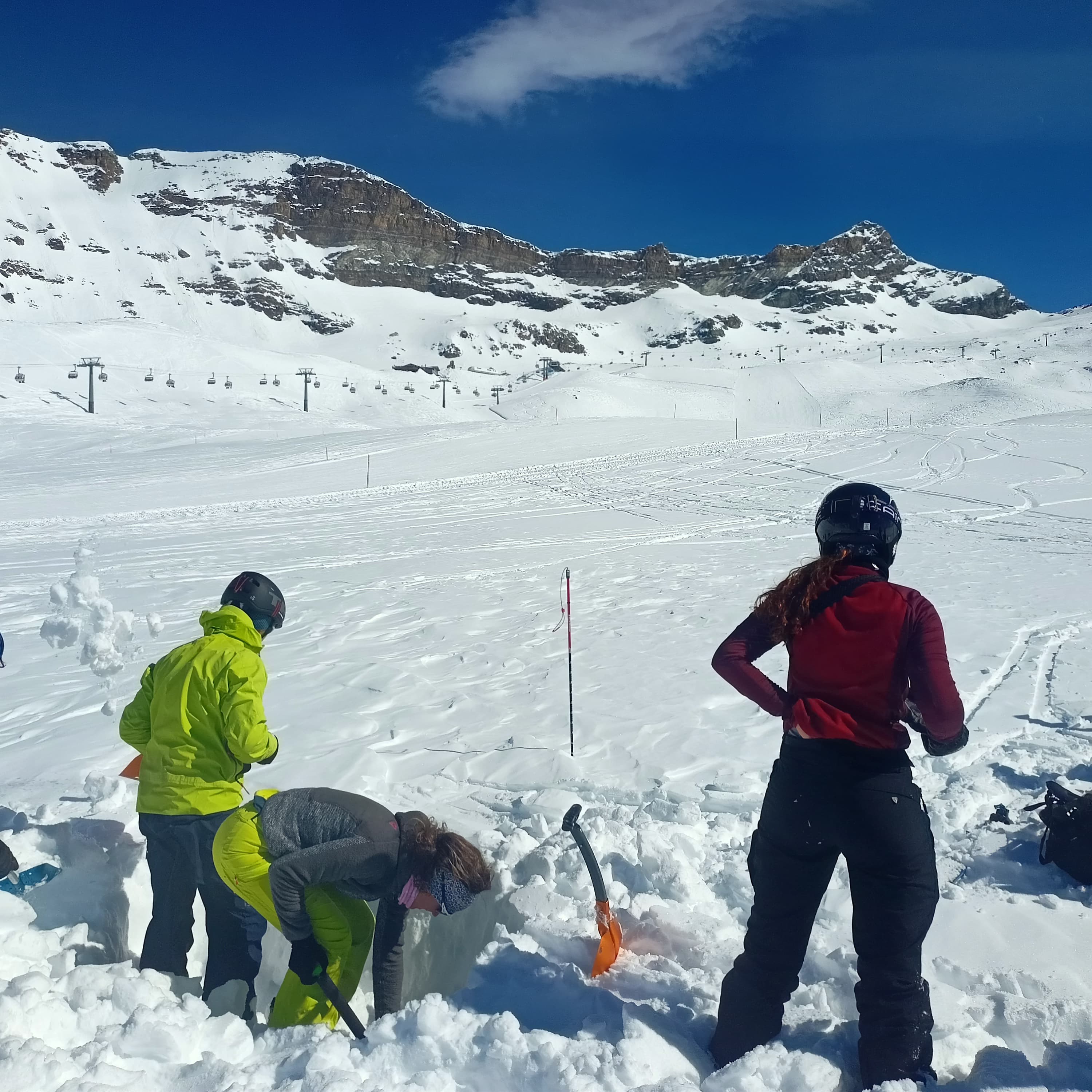 Attività di rilievo in campo finalizzata alla determinazione dello Snow Water Equivalent