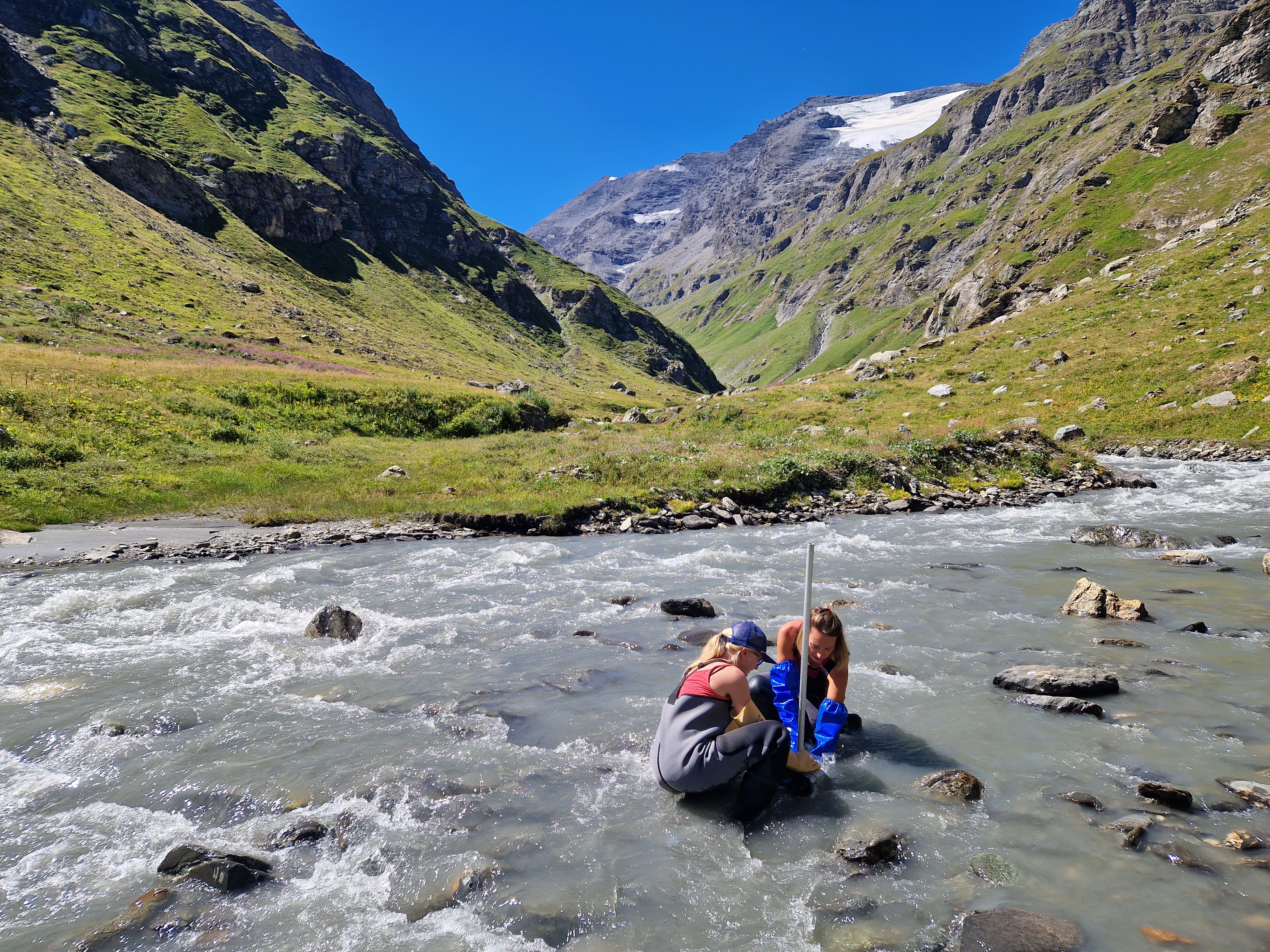Foto di torrente valdostano