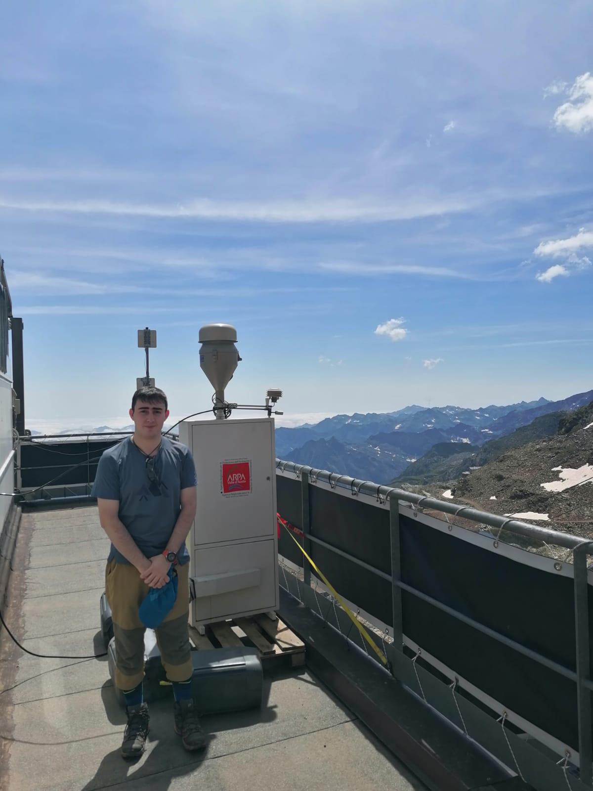 Sito del Passo dei Salati a 2900 m s.l.m., vicino al sito di ricerca LTER Istituto Mosso dell'Università di Torino