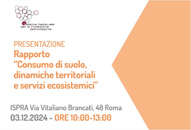 banner consumo suolo presentazione 2024