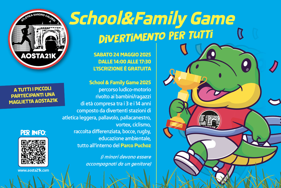 Cartolina School & Family game fronte