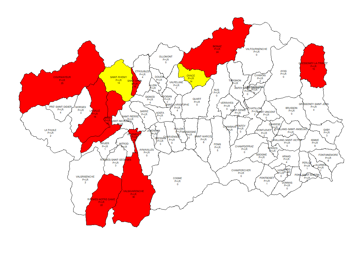 mappa aree prioritarie