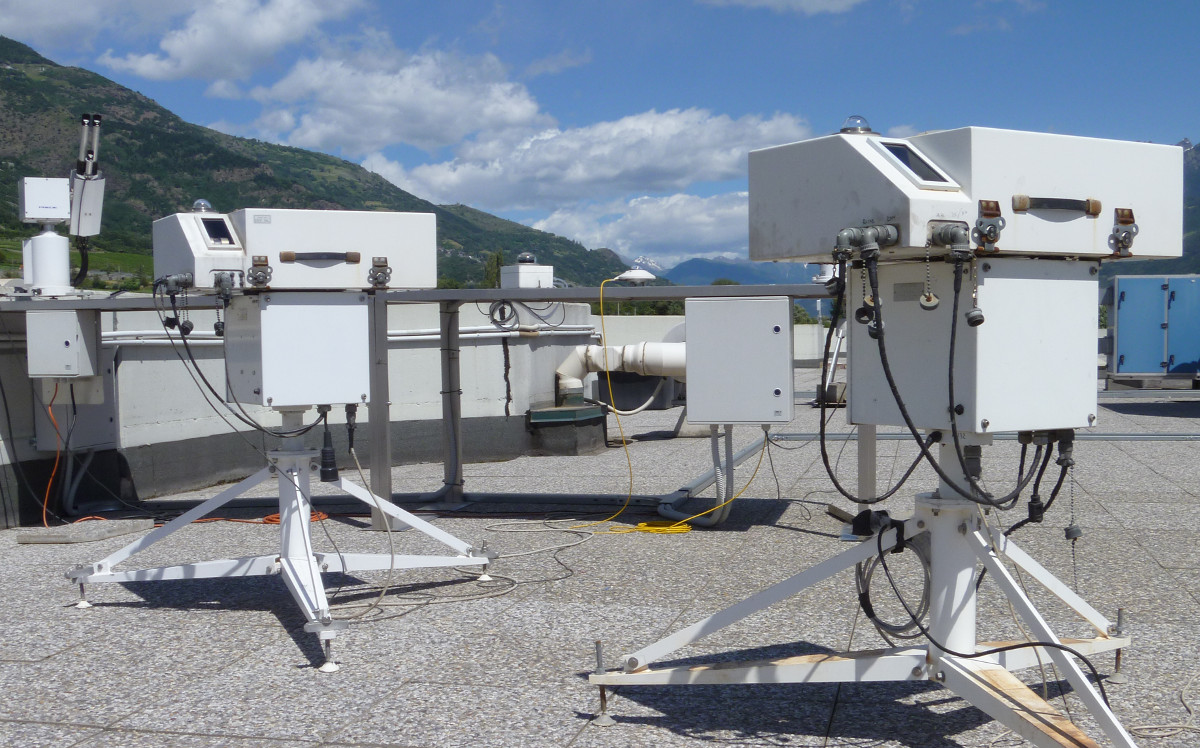 20220706 strumentazione ozono Diemoz