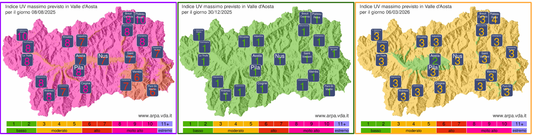 mappe confronto