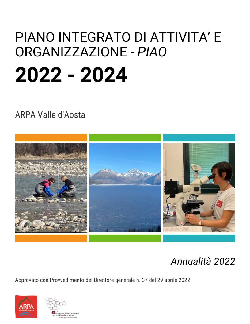 Copertina PIAO 2022 2024 PDG