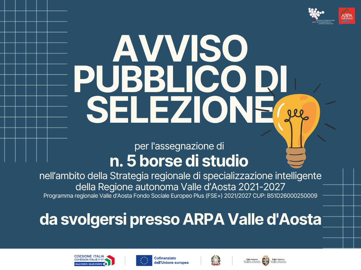 Avviso pubblico di selezione per l'assegnazione di 5 bandi di ricerca