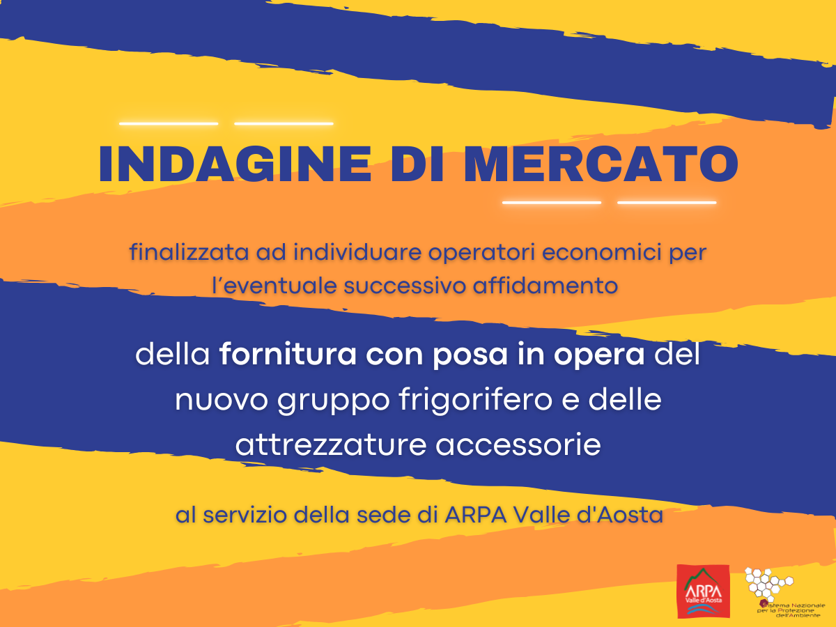 Avviso indagine di mercato - termine 15/09/2026