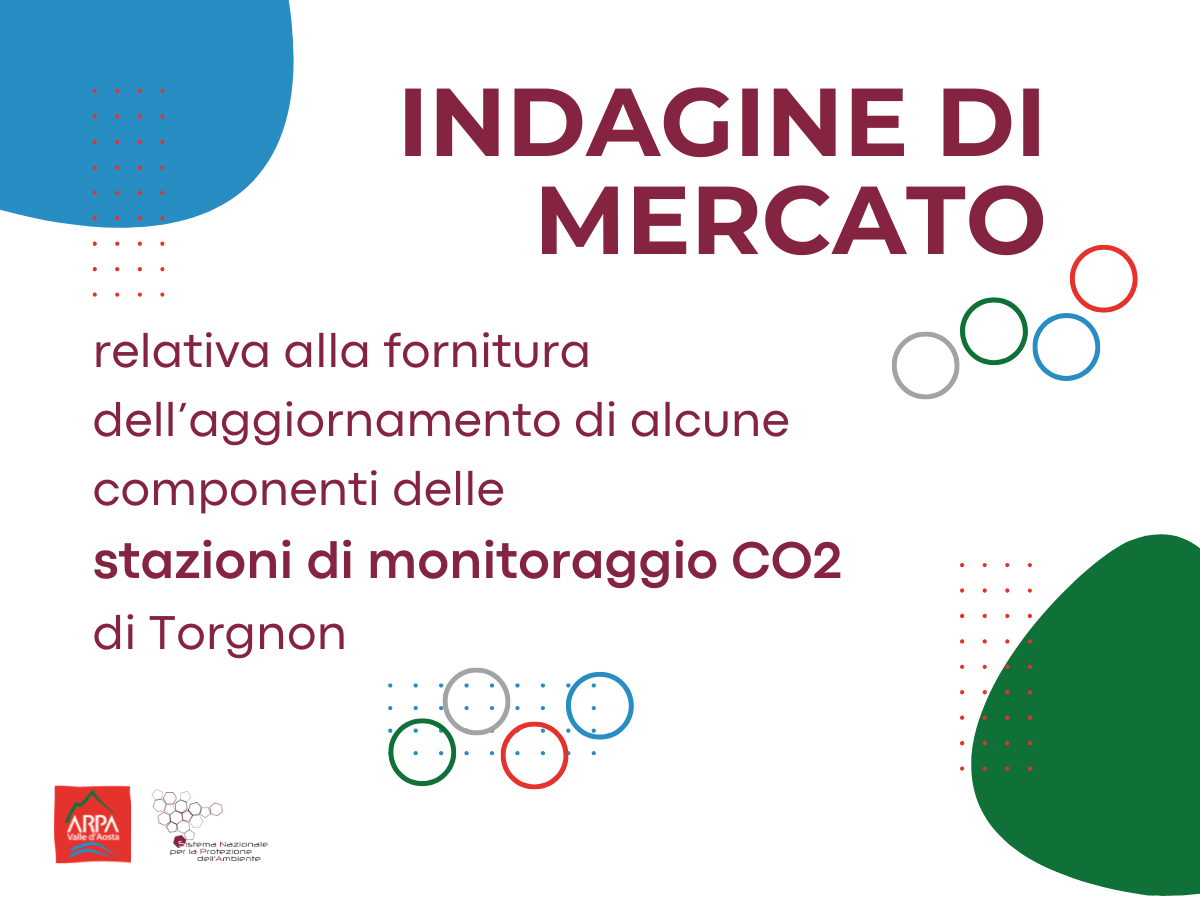 Avviso indagine di mercato - termine 15/09/2026 (ore 12.00)