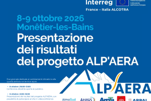 "Adattamento ai cambiamenti climatici" e risultati ALP'AERA – 8 e 9 ottobre 2026