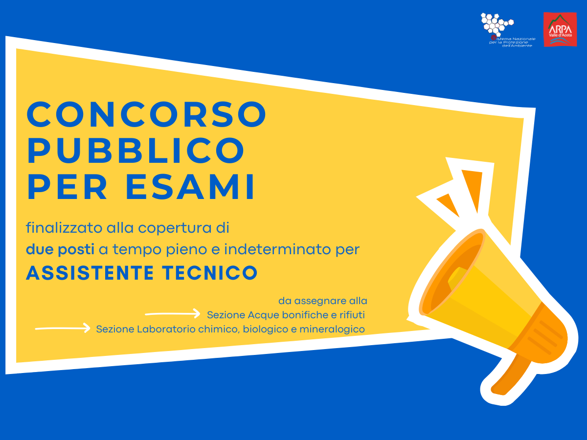 Concorso pubblico per esami - Assistente tecnico