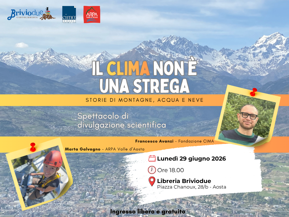 "Il clima non è una strega" — spettacolo di divulgazione scientifica