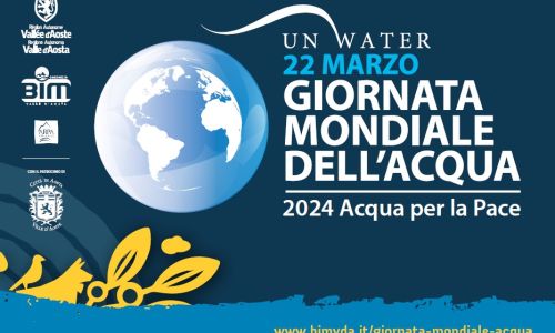 Giornata mondiale dell'acqua 2024 - Iniziative in Valle d'Aosta per il World Water day