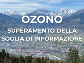 Ozono, superamento della soglia di informazione a Donnas