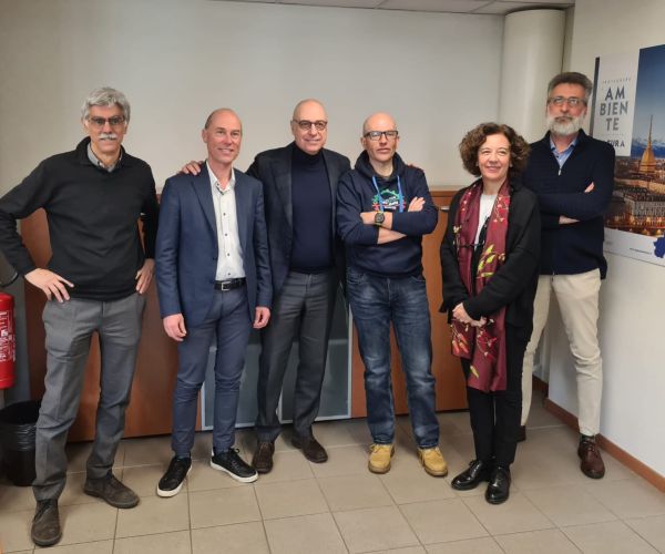 I direttori generali di ARPA Liguria, Piemonte e Valle d'Aosta con i Direttori tecnici