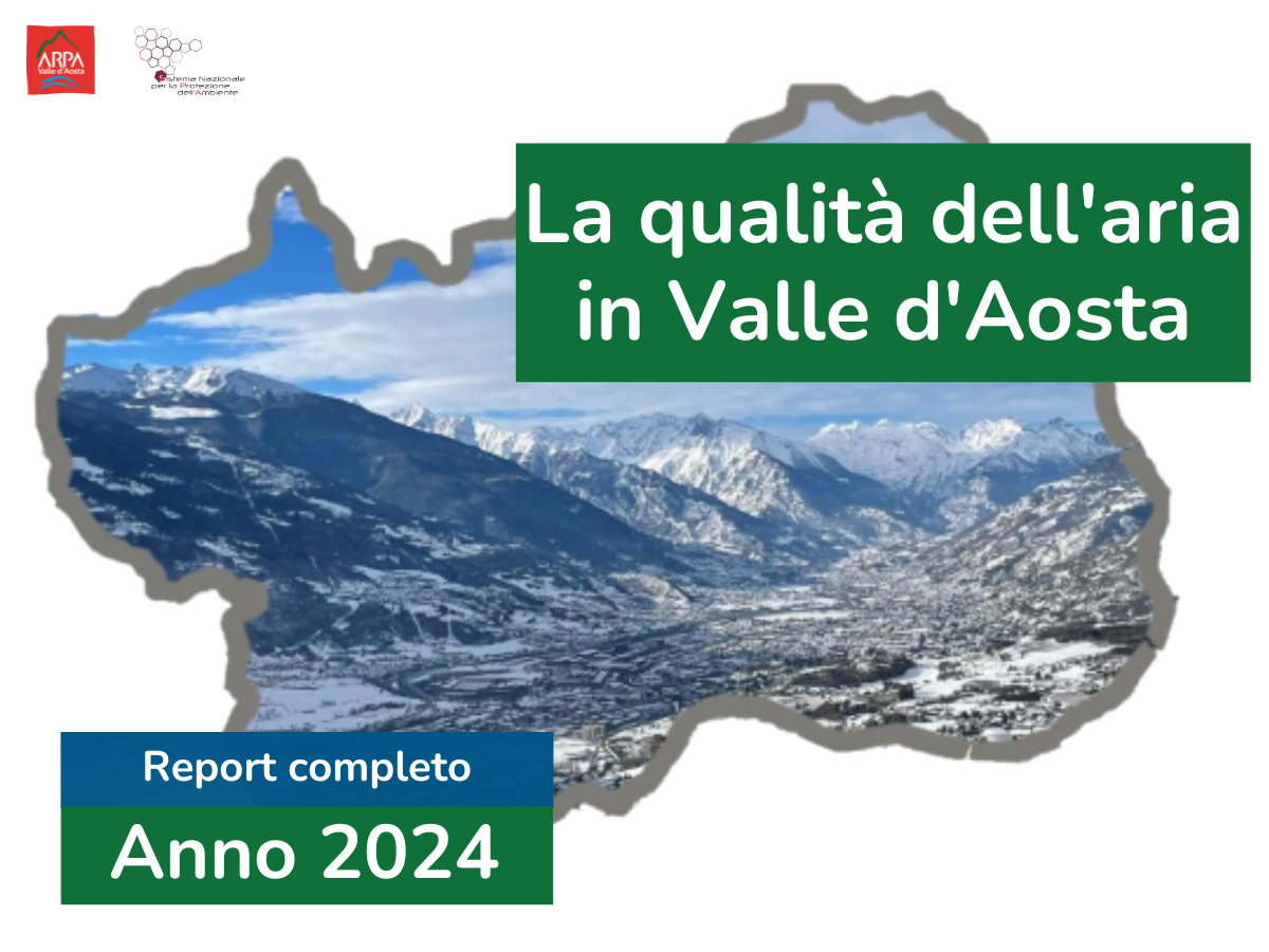 La qualità dell’aria in Valle d’Aosta nel 2024 – Rapporto completo