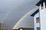 Immagine di un arcobaleno - fotografia scattata nel comune di Gressan