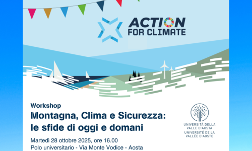 Montagna, clima e sicurezza: le sfide di oggi e domani - Aosta, 28 ottobre