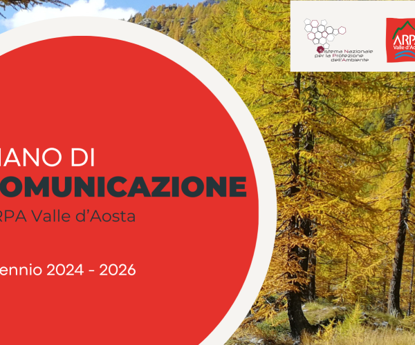 copertina del piano di comunicazione di arpa